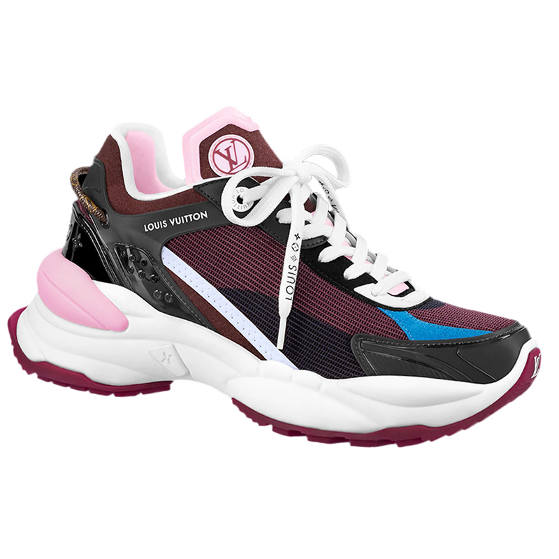Order (W) 路易威登 LV Run 55 运动鞋 '勃艮第红' 1A9H59