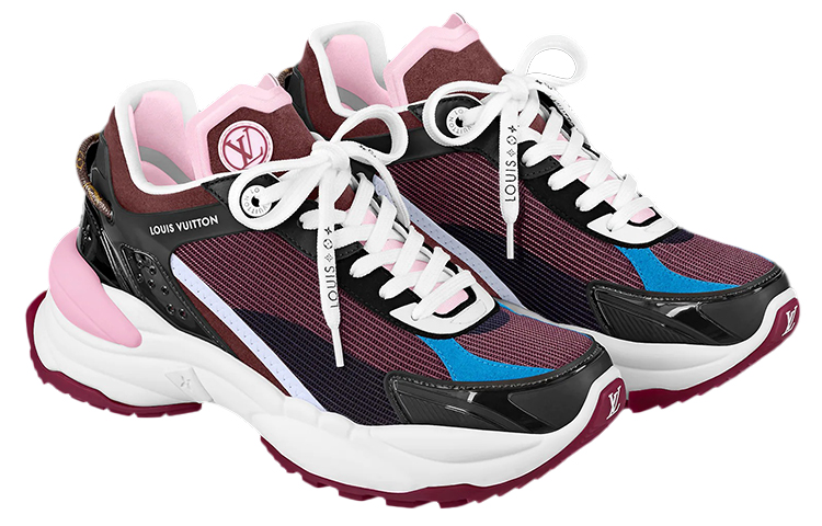 Lookbook (W) 路易威登 LV Run 55 运动鞋 '勃艮第红' 1A9H59