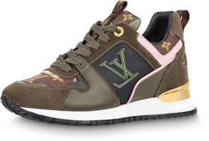 (Women) Louis Vuitton LV Run Away Sneakers 'Brown' 1AAP4L (Women) Louis Vuitton LV Run Away Sneakers 'Brown' 1AAP4L