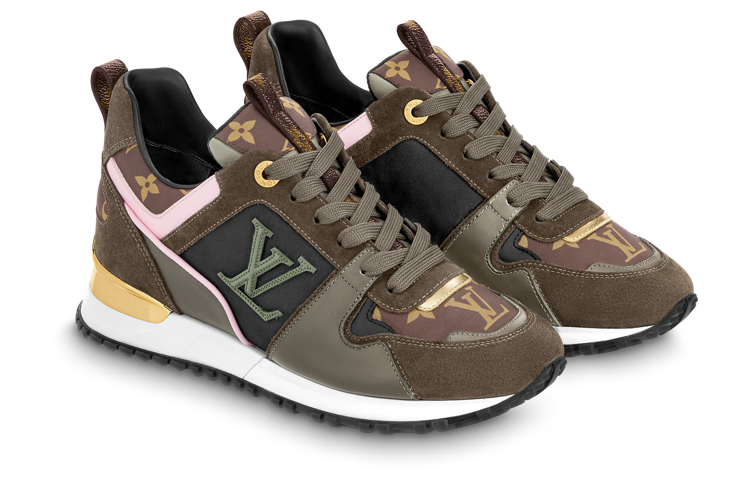 (W) LV LV Run Away Sneakers 'Brown' 圖 3