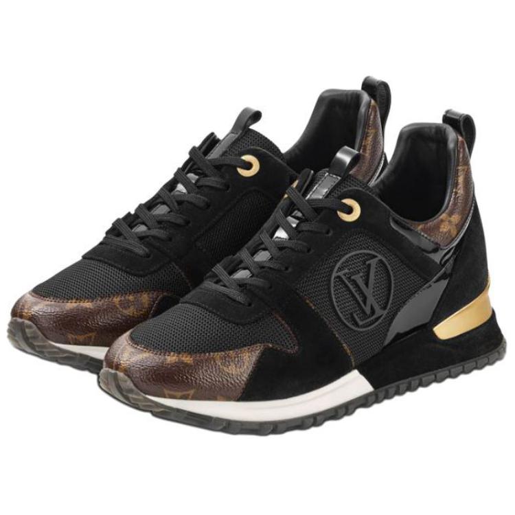 Shop (W) 路易威登 LV Run Away 黑色运动鞋 1A3CVZ