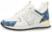 Buy (W) Louis Vuitton LV Run Away Baskets Sport Bleu/Blanc 1A4WOY