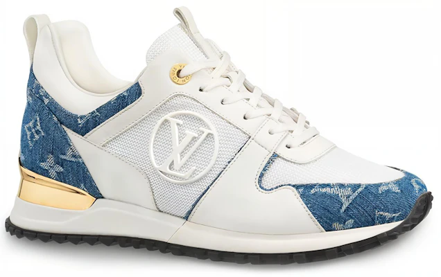 (W) Louis Vuitton LV Run Away Baskets Sport Bleu/Blanc 1A4WOY Order (W) Louis Vuitton LV Run Away Baskets Sport Bleu/Blanc 1A4WOY