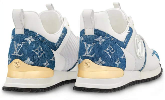 (W) Louis Vuitton LV Run Away Baskets Sport Bleu/Blanc 1A4WOY Lookbook (W) Louis Vuitton LV Run Away Baskets Sport Bleu/Blanc 1A4WOY