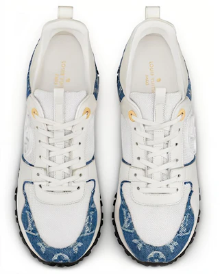 (W) Louis Vuitton LV Run Away Baskets Sport Bleu/Blanc 1A4WOY Shop (W) Louis Vuitton LV Run Away Baskets Sport Bleu/Blanc 1A4WOY