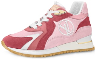 (Women) Louis Vuitton LV Run Away Sports Shoes Pink 1A6439 (Women) Louis Vuitton LV Run Away Sports Shoes Pink 1A6439