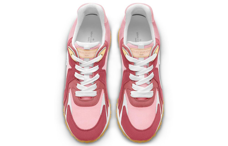 Shop (W) Scarpe Sportive Louis Vuitton LV Run Away Rosa 1A6439