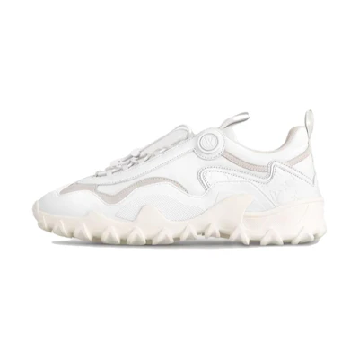(W) LV LV Rush 'White Leather Low-Top'