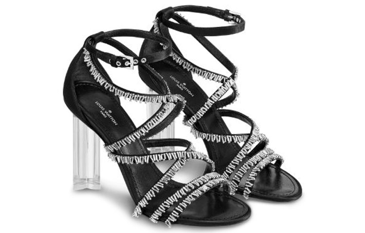 Lookbook (Women) Louis Vuitton LV Silhouette 'Black Silver' 1A5LXZ