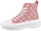 Buy (W) Louis Vuitton LV Squad Ankle Sneakers 'Pink Monogram' dalam warna Merah Jambu. 1A9S1G