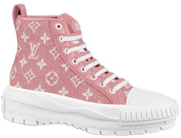 LOUIS VUITTON 路易威登 LV Squad 高筒運動鞋 女款 粉色 Order LOUIS VUITTON 路易威登 LV Squad 高筒運動鞋 女款 粉色