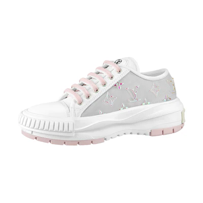 (W) LV LV Squad Sneakers 'White Grey Pink'