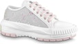 Order (W) Louis Vuitton LV Squad Sneakers 'Putih Kelabu Merah Jambu' 1AA15L
