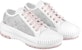 (W) Louis Vuitton LV Squad Sneakers 'Putih Kelabu Merah Jambu' 1AA15L