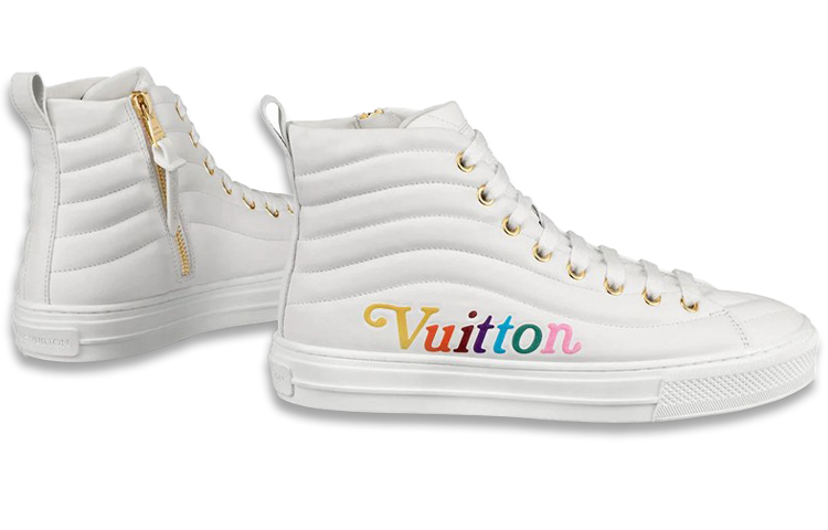 Shop (W) Louis Vuitton LV Stellar Enkellaars Sneakers ''Wit'' 1A5C5I