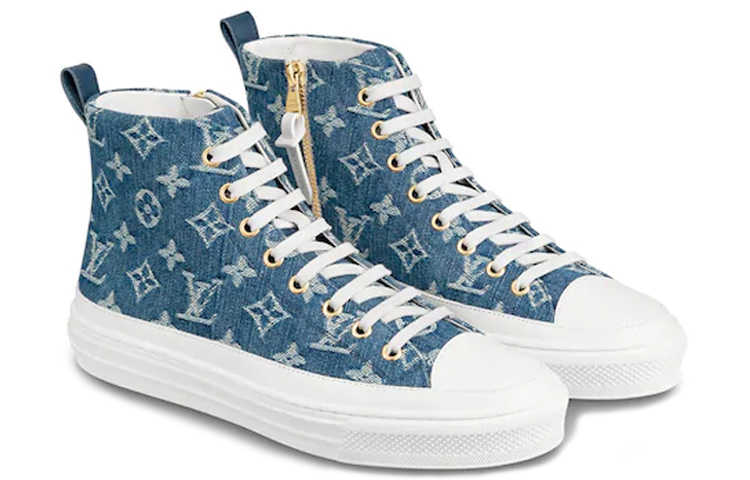 Lookbook (W) 路易威登 LV Stellar Hi '蓝色老花' 1A4VT2