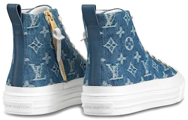 Shop (W) 路易威登 LV Stellar Hi '蓝色老花' 1A4VT2