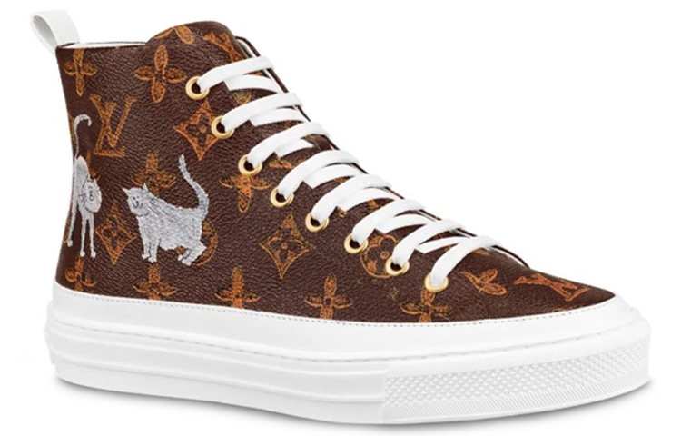 Order (W) Louis Vuitton LV Stellar Baskets Montantes Marron 1A52OF