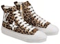 Lookbook (Women) Louis Vuitton LV Stellar High-Top Sneakers Leopard 'Brown Yellow' 1A5NPK