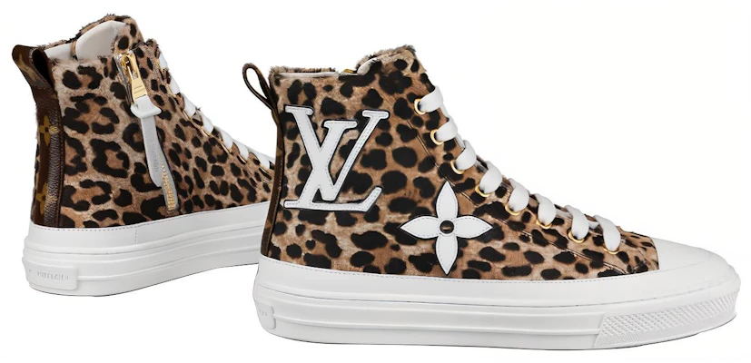 (W) Louis Vuitton Zapatillas Altas LV Stellar Leopard 'Marrón Amarillo' 1A5NPK Shop (W) Louis Vuitton Zapatillas Altas LV Stellar Leopard 'Marrón Amarillo' 1A5NPK