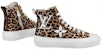 (Women) Louis Vuitton LV Stellar High-Top Sneakers Leopard 'Brown Yellow' 1A5NPK