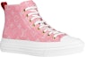 Order (W) Kasur Louis Vuitton LV Stellar High-Top Sukan Merah Jambu 1A7RQS