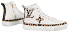 Shop (W) Louis Vuitton LV Stellar Hoge Sneakers Wit Sportschoenen 1A5NP2