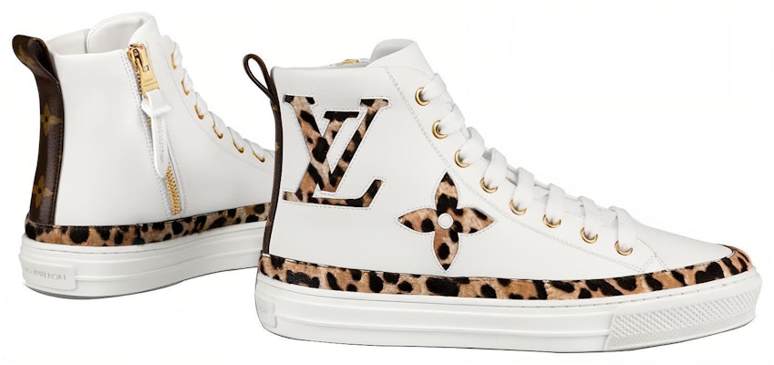 (Women) Louis Vuitton LV Stellar High-Top Sports Shoes White 1A5NP2 Shop (Women) Louis Vuitton LV Stellar High-Top Sports Shoes White 1A5NP2