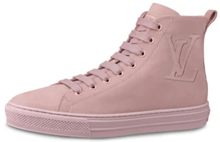 (Women) Louis Vuitton LV Stellar High-topS port Shoes Pink 1A5MQL (Women) Louis Vuitton LV Stellar High-topS port Shoes Pink 1A5MQL