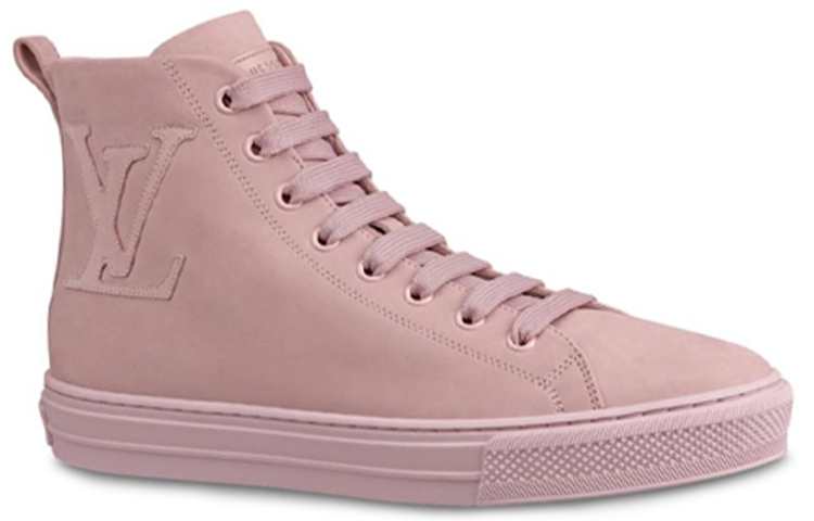 Order (W) Louis Vuitton Zapatillas Altas LV Stellar Rosa 1A5MQL