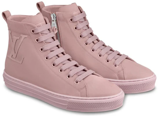 (W) Louis Vuitton Zapatillas Altas LV Stellar Rosa 1A5MQL Lookbook (W) Louis Vuitton Zapatillas Altas LV Stellar Rosa 1A5MQL