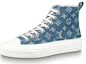Buy (W) Louis Vuitton LV Stellar Hoge Sneakers Denim Blauw 1A4VT
