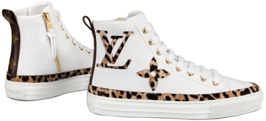 (W) Louis Vuitton LV Stellar Kasut Sukan Tinggi Putih 1A5NP2 Shop (W) Louis Vuitton LV Stellar Kasut Sukan Tinggi Putih 1A5NP2