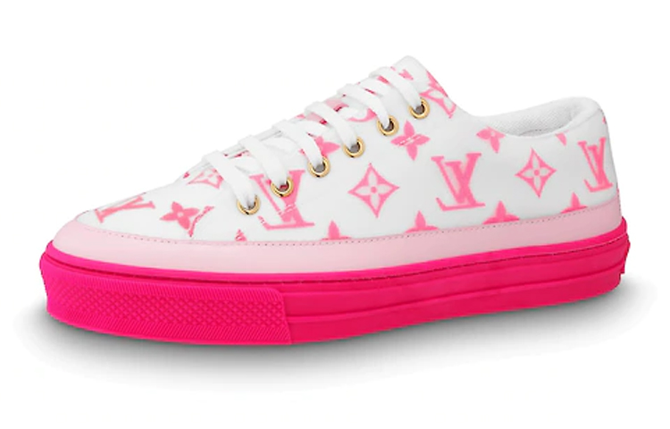 (Women) Louis Vuitton LV Stellar Low-Top Sneaker Pink/White 1A65TM