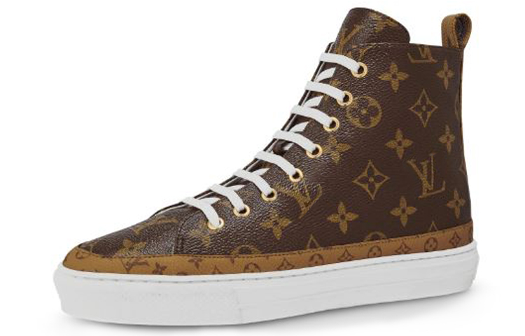 (Women) Louis Vuitton LV Stellar Monogram High-top Sport Shoes Multi 1A65UU