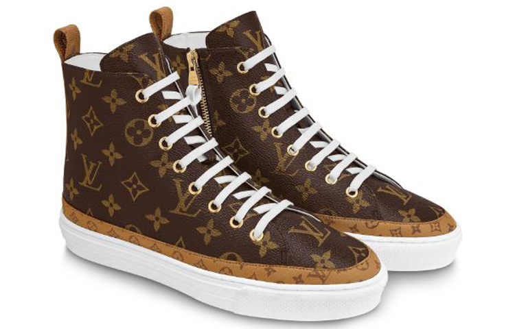 Lookbook (W) Louis Vuitton LV Stellar Monogram Hoge Sportschoenen Multi 1A65UU