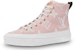 (Women) Louis Vuitton LV Stellar Sneaker Boot 'Pink Blue' 1A5U0B