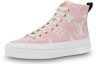 Buy (Women) Louis Vuitton LV Stellar Sneaker Boot 'Pink Blue' 1A5U0B
