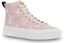 Order (W) Louis Vuitton LV Stellar Sepatu Boot 'Merah Muda Biru' 1A5U0B