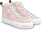 Lookbook (W) Louis Vuitton LV Stellar Sepatu Boot 'Merah Muda Biru' 1A5U0B