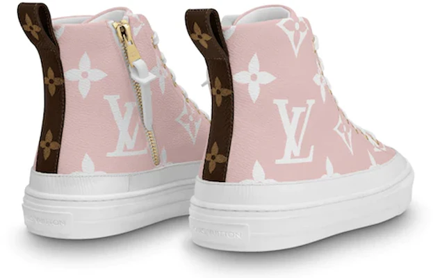 (W) Louis Vuitton LV Stellar Sepatu Boot 'Merah Muda Biru' 1A5U0B Shop (W) Louis Vuitton LV Stellar Sepatu Boot 'Merah Muda Biru' 1A5U0B
