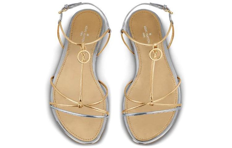 Lookbook (Women) Louis Vuitton LV Sunseeker 'Gold Silver' 1A6610