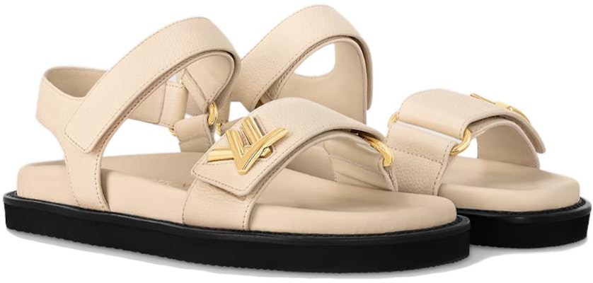 (Women) Louis Vuitton LV Sunset 'Monogram Flax Leather Adjustable Nylon Strap Slide' 1AC7X9 Lookbook (Women) Louis Vuitton LV Sunset 'Monogram Flax Leather Adjustable Nylon Strap Slide' 1AC7X9