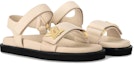 Lookbook (W) Louis Vuitton LV Sunset 'Monogram Flax Kulit Adjustable Nylon Tali Sandal' 1AC7X9