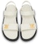 Shop (W) Louis Vuitton LV Sunset 'Selipar Putih Buka Hujung dengan Gesper' 1ABW7O