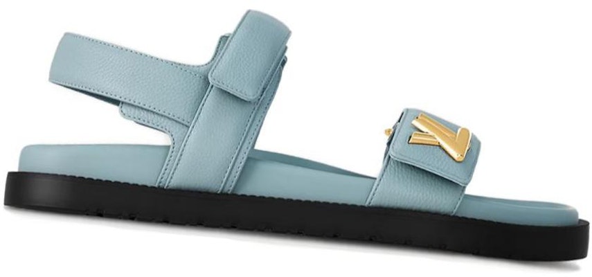 (Women) Louis Vuitton LV Sunset Flat Comfort Fashion Slide 'Blue Black' 1AC7Y3 Order (Women) Louis Vuitton LV Sunset Flat Comfort Fashion Slide 'Blue Black' 1AC7Y3