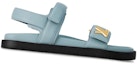 Order (W) Louis Vuitton LV Sunset Flat Comfort Slide Fesyen 'Biru Hitam' 1AC7Y3