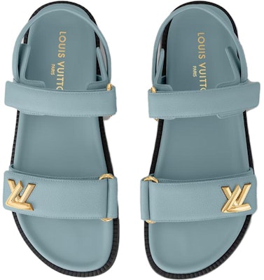 (Women) Louis Vuitton LV Sunset Flat Comfort Fashion Slide 'Blue Black' 1AC7Y3 Shop (Women) Louis Vuitton LV Sunset Flat Comfort Fashion Slide 'Blue Black' 1AC7Y3