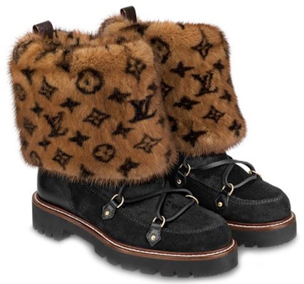 (Women) Louis Vuitton LV Territory Monogram 'Black Brown' 1A5LR7 Lookbook (Women) Louis Vuitton LV Territory Monogram 'Black Brown' 1A5LR7