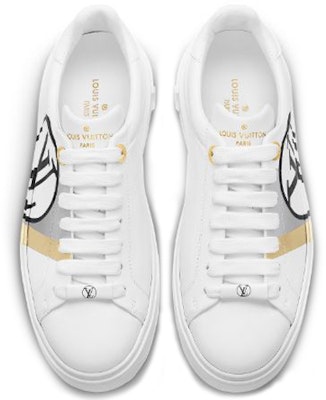 (Women) Louis Vuitton LV Time Out 'White Black Gold' 1A64RQ Buy (Women) Louis Vuitton LV Time Out 'White Black Gold' 1A64RQ